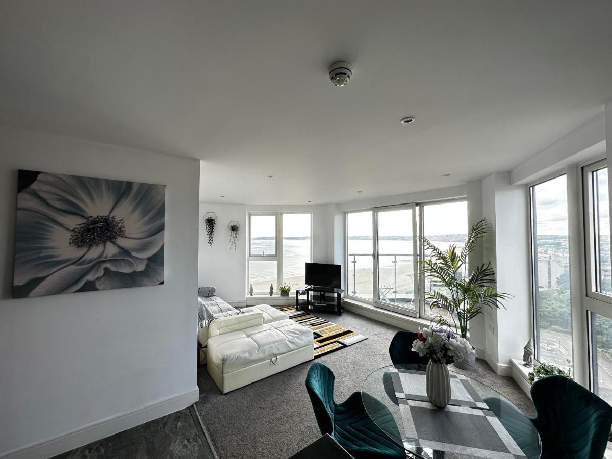 Stunning Ocean & City View Apt Swansea Eksteriør bilde